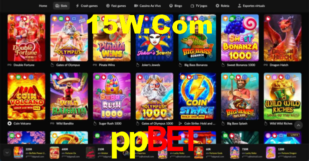 Premium Interface ppbet